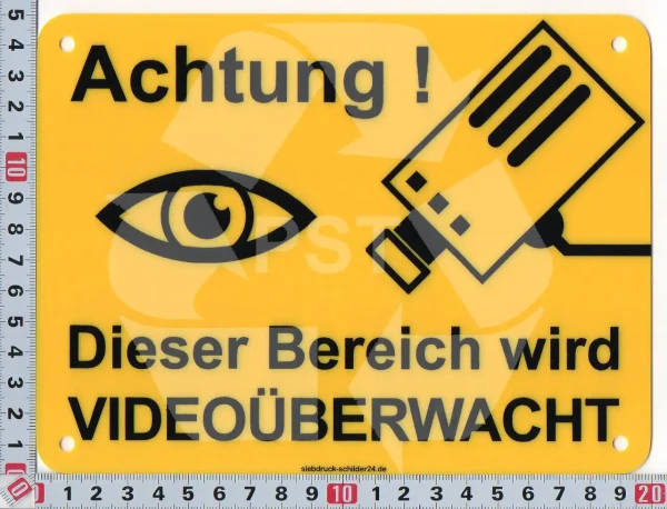 videoüberwachung4-schild-20x15cm