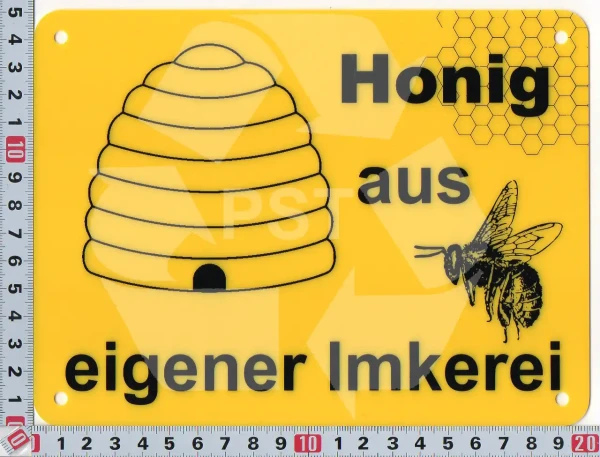 honig_imker4-schild-20x15cm