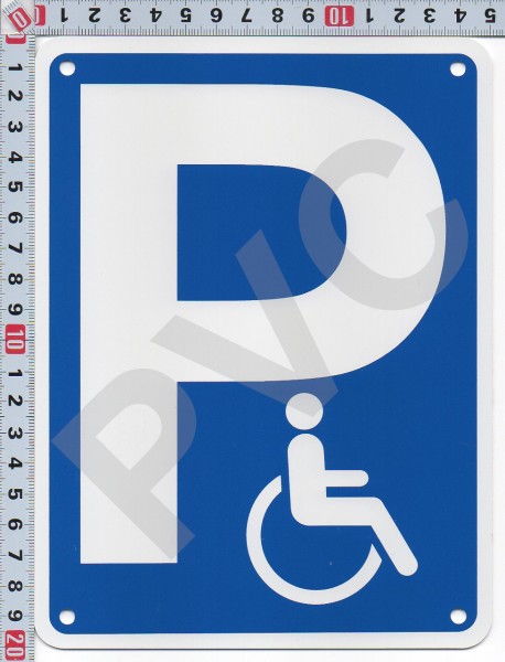 Behinderten Parkplatz 4