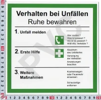 verhalten_bei_unfällen-schild-20x20cm